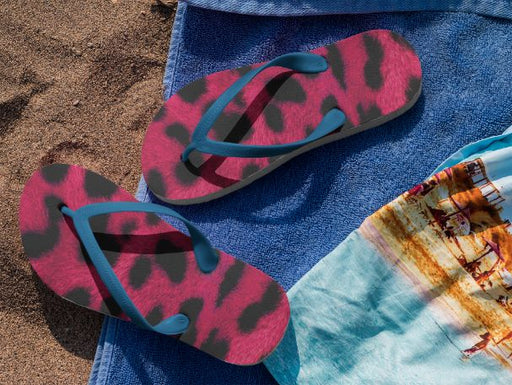 Imisduss Pink Flip Flops