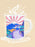Japanesse Mountain Landscape Pop Color Vector Mug