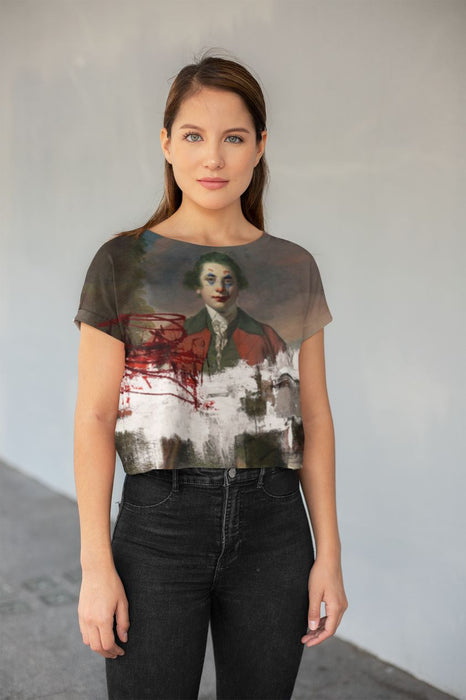 Joker (2) All-Over Print Crop Tee