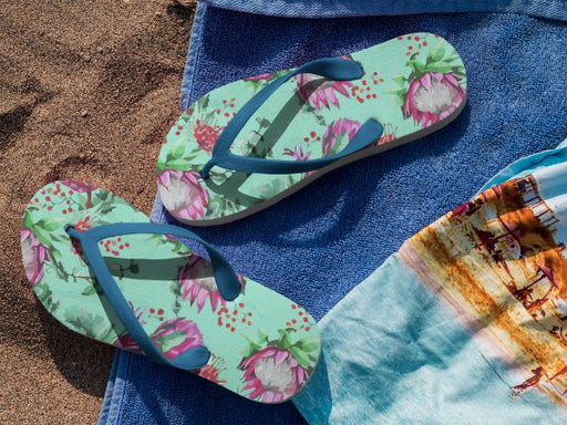 KING ProteaFlower Flip Flops