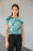 LONG EMBRACE All-Over Print Crop Tee