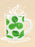 Leaf Pattern Mug