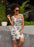 Leopard  Pattern Sublimation Cut & Sew Dress