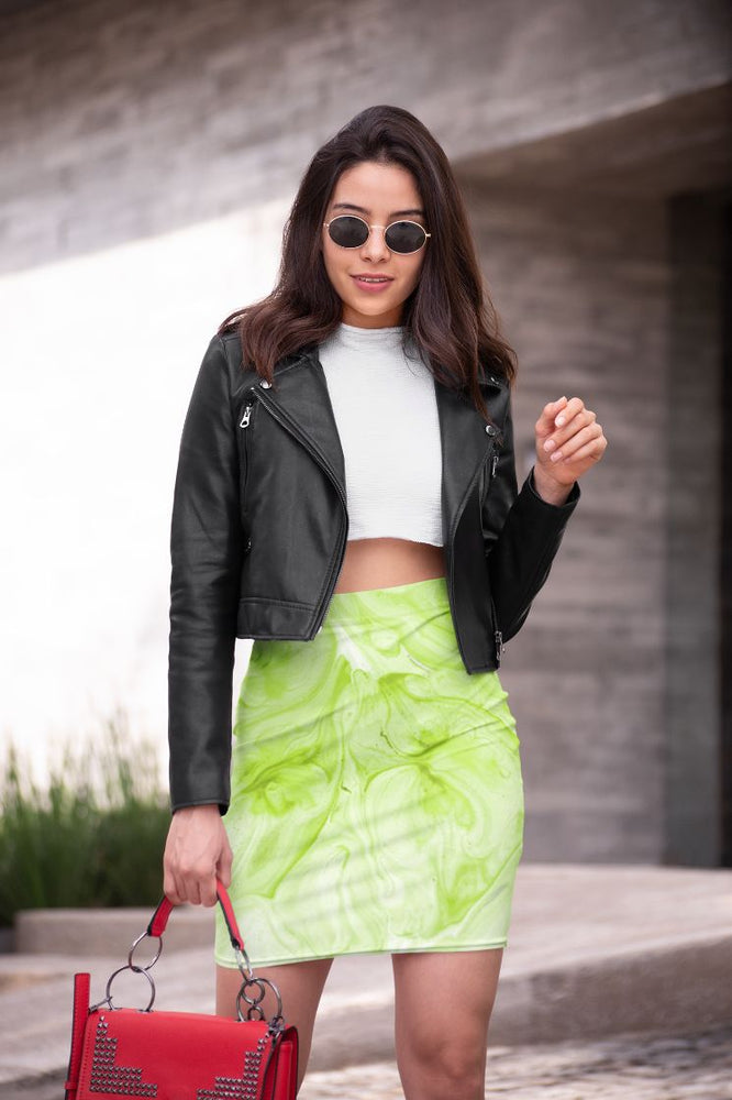 Lime Juice Kid's sweater (2) Pencil Skirt