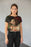 Lux All-Over Print Crop Tee
