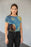 MAGIC OF STARRY NIGHT All-Over Print Crop Tee
