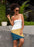 MID CENTURY MODERN SUNRISE Sublimation Cut & Sew Dress