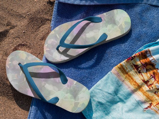 Magical Paint Galss Flip Flops