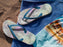 Magical Paint Galss Flip Flops