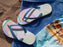 Magical Paint Splatter Flip Flops