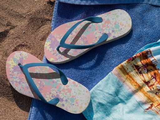 Magical Paint Flip Flops