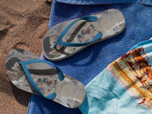 Moon Sight Flip Flops