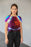 Neon All-Over Print Crop Tee