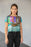 No Signal All-Over Print Crop Tee