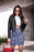 Paper Plane 3 Pencil Skirt