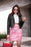 Pink Camo 2 Pencil Skirt
