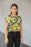 SUMMER LEMON TWIST JUNGLE All-Over Print Crop Tee