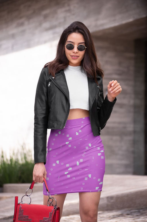 Simple Geometric Pattern 3 itp Poster Pencil Skirt