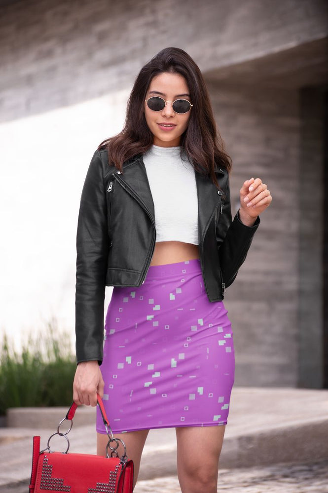 Simple Geometric Pattern 3 itp Poster Pencil Skirt