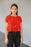 Simple Geometric Pattern 3 yr Poster All-Over Print Crop Tee