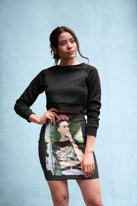Smoking T-Shirt Pencil Skirt