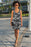 Snow Camouflage Pattern Mosaic Style Plakat Sublimation Cut & Sew Dress