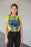 The Night All-Over Print Crop Tee