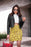 Tiger Pattern Pencil Skirt