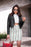 Tribal Boho Pattern Minimal Pencil Skirt
