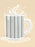 Tribal Boho Pattern Minimal Mug