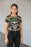 USMC Skull Mascots Vector All-Over Print Crop Tee