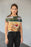 VANG GOGH'S PIZZA All-Over Print Crop Tee