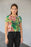 Vintage Garden Poster (1) All-Over Print Crop Tee