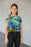 Winter Lush Kid's sweater (1) All-Over Print Crop Tee