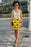 Yellow Traditional Moroccan Pattern by ARTERESTING Poster Sublimation Cut & Sew Dress
