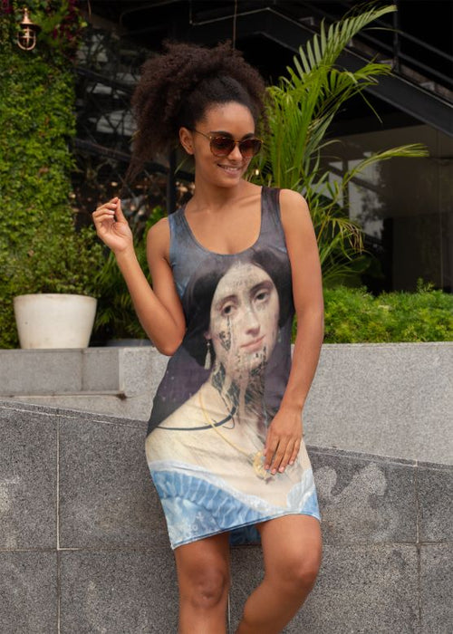 Collage Sublimation Cut & Sew Dress