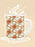 Flowery pattern Poster Mug