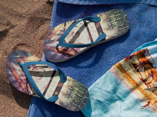 illuminate watching you Flip Flops