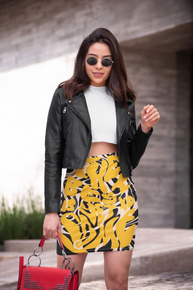 The best is yet to come2473573-prints Pencil Skirt