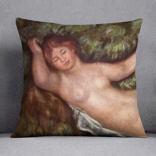 Woman Reclining by Renoir Cushion