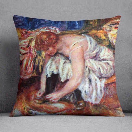 Woman Shoe Syndicate by Renoir Cushion