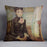 Woman Sitting by a Cradle by Van Gogh Cushion