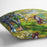 Young man in the forest of Fontainebleau by Renoir Cushion