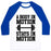 Virgin Teez  Baseball Tee A BODY IN MOTION UNISEX CLASSIC BASEBALL TEE