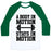 Virgin Teez  Baseball Tee A BODY IN MOTION UNISEX CLASSIC BASEBALL TEE