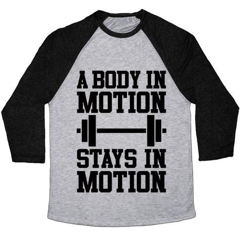 Virgin Teez  Baseball Tee A BODY IN MOTION UNISEX TRI-BLEND BASEBALL TEE