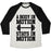 Virgin Teez  Baseball Tee A BODY IN MOTION UNISEX TRI-BLEND BASEBALL TEE