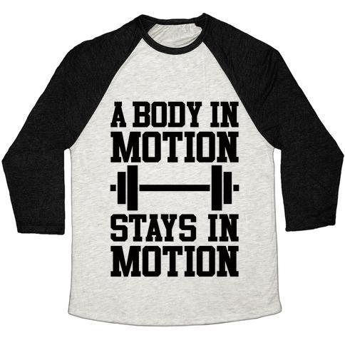 Virgin Teez  Baseball Tee A BODY IN MOTION UNISEX TRI-BLEND BASEBALL TEE