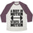 Virgin Teez  Baseball Tee A BODY IN MOTION UNISEX TRI-BLEND BASEBALL TEE