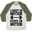 Virgin Teez  Baseball Tee A BODY IN MOTION UNISEX TRI-BLEND BASEBALL TEE